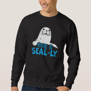 Sudadera Eres tan foca mente foca susurrador Biología Marin