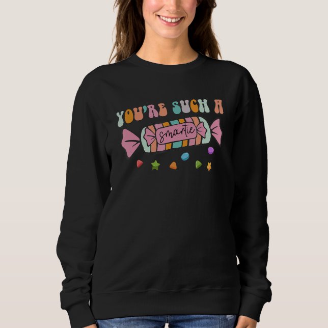 Sudadera Eres Tan Inteligente Día De San Valentín Pareja Co (Anverso)