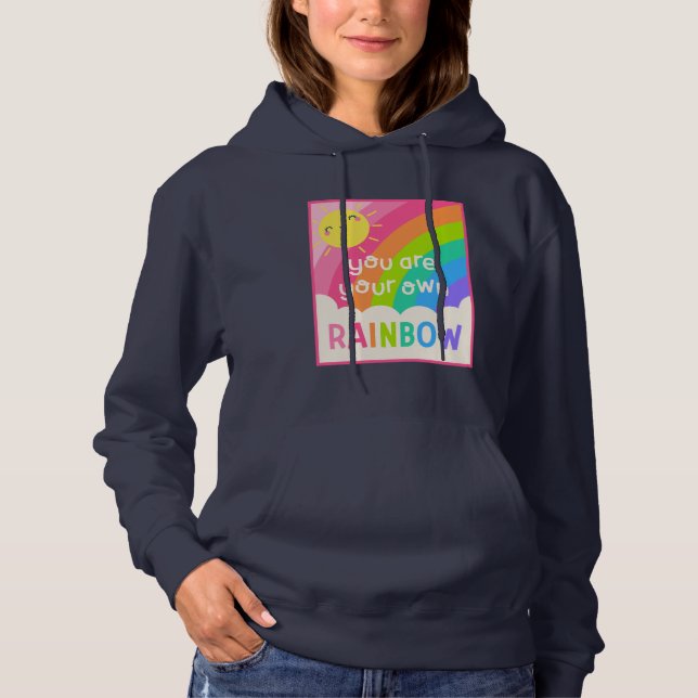 Sudadera Eres Tu Propio Arcoiris (Anverso)