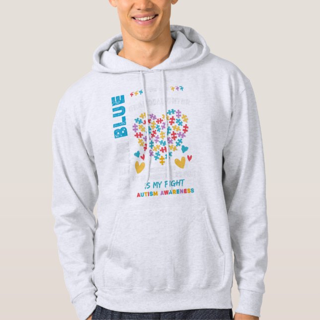 Sudadera ¿Eres un orgulloso abuelo de autismo? Esto es lo q (Anverso)