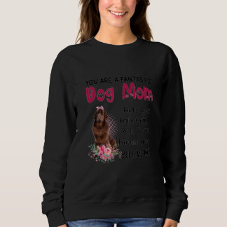 Sudadera Eres una fantástica madre de perro feliz día de la