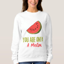 Eres Uno En Una Fruta De Melón De Melón