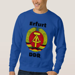 Sudadera Erfurt, DDR, GDR, Erfurt, Alemania Oriental