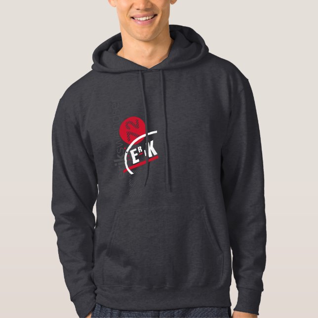 Sudadera Erik Design Est. 1972 | Oscuro (Anverso)
