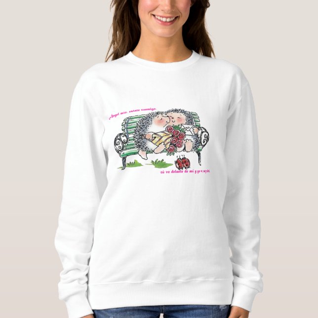Sudadera Erizos de los amantes (Anverso)