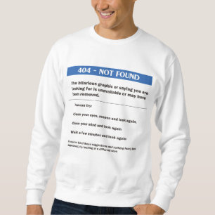 Sudadera Error 404