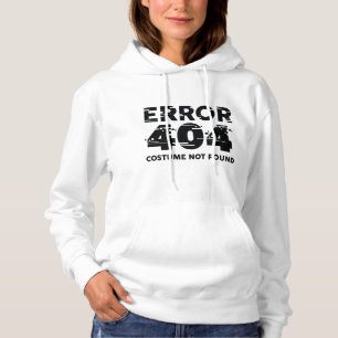 Sudadera Error 404 Costume No Encontrado