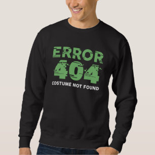 Sudadera Error 404 Costume No Encontrado
