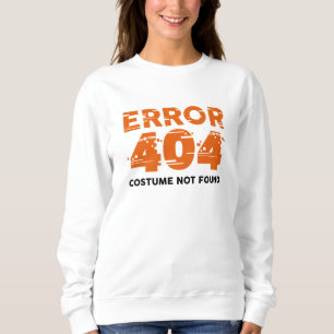 Sudadera Error 404 Costume No Encontrado