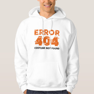 Sudadera Error 404 Costume No Encontrado