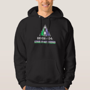 Sudadera Error 404 Género No Lgbt Encontrado Sexo Orgullo N