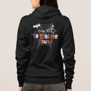 Sudadera Error 404 No se encontró disfraz de Halloween dive