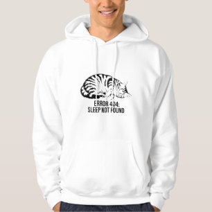 Sudadera Error 404: No se encontró el sueño - Diseño divert