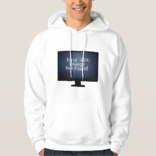 Sudadera Error 404: No se encontró energía en Hoodie