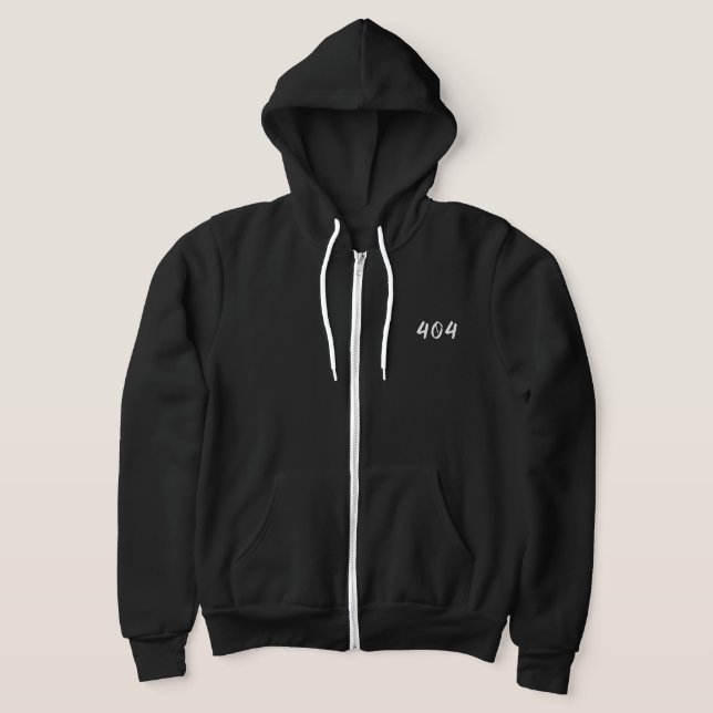 Sudadera Error 404 Sueño No Encontrado Programador Cyberpun (Distribución)