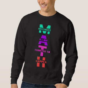 Sudadera Errores de Maestros Maestros Permiten Pensar En El