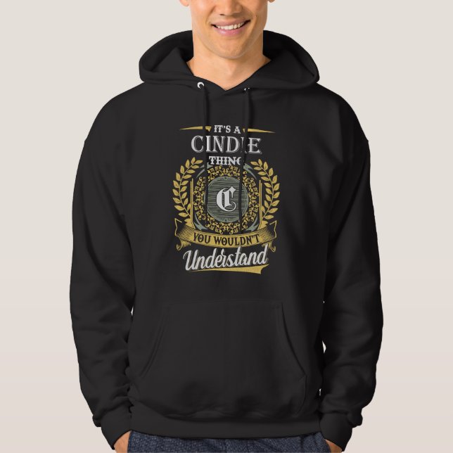 Sudadera Es Algo De Cindie Que No Podrías Entender (Anverso)