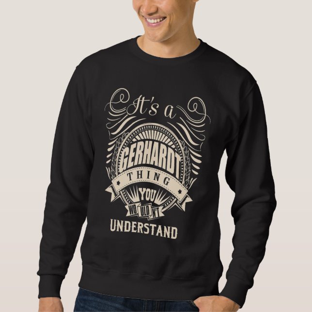 Sudadera Es algo de GERHARDT (Anverso)