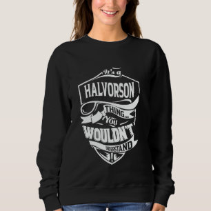 Sudadera Es algo de HALVORSON que no entenderías Gif