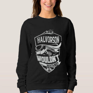 Sudadera Es algo de HALVORSON que no entenderías Gif