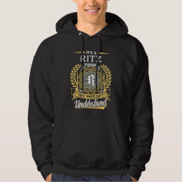 Sudadera Es algo de Ritz que no puedes entender