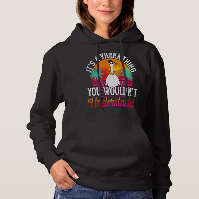 Sudadera Es algo de Viena que no entenderías (Anverso)