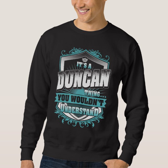 Sudadera Es algo DUNCAN que no entenderías a Classi (Anverso)