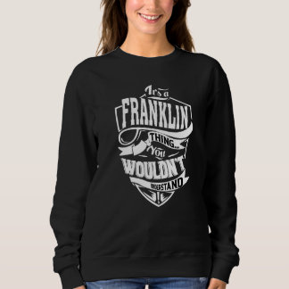 Sudadera Es algo Franklin