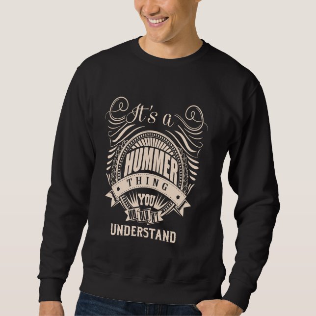 Sudadera Es algo HUMER (Anverso)