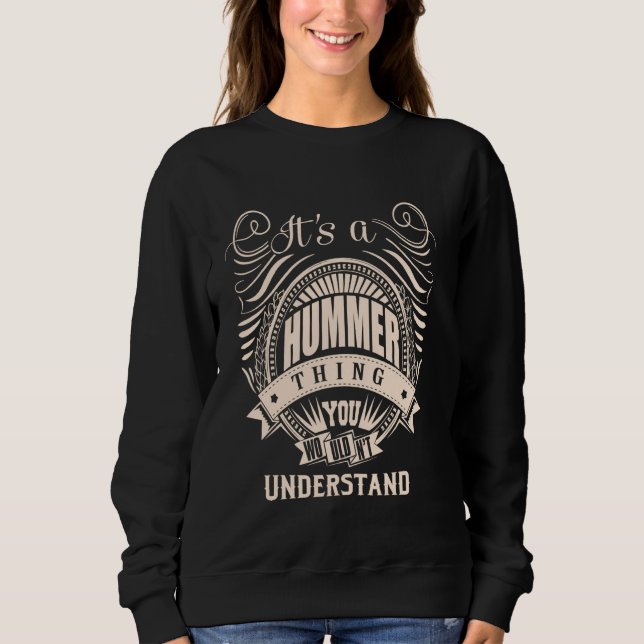 Sudadera Es algo HUMER (Anverso)