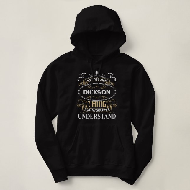 Sudadera Es algo incomprensible. (Diseño del anverso)