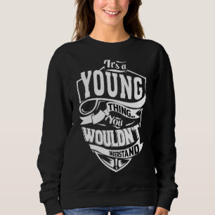 Sudadera Es algo joven