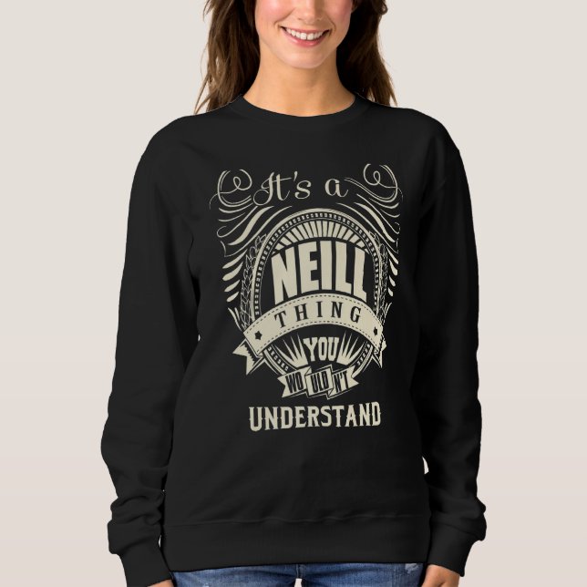 Sudadera Es algo neill que no entenderías (Anverso)
