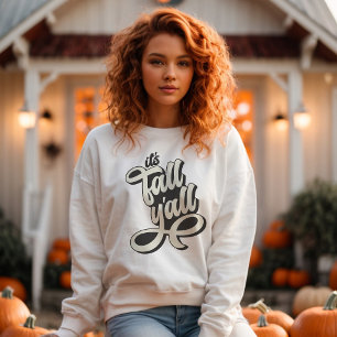 Sudadera Es camiseta estilo retro otoño