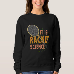 Sudadera Es Ciencia De La Raqueta Jugador De Bádminton Depo
