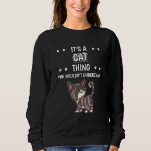 Sudadera Es Cita De Gato Cita Gatos Gatitos