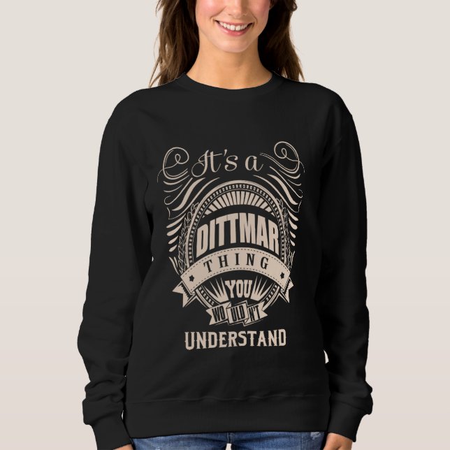 Sudadera Es cosa de DITTMAR Regalos (Anverso)