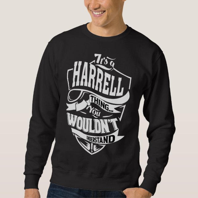 Sudadera Es cosa de Harrell (Anverso)