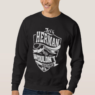 Sudadera Es Cosa De Herman