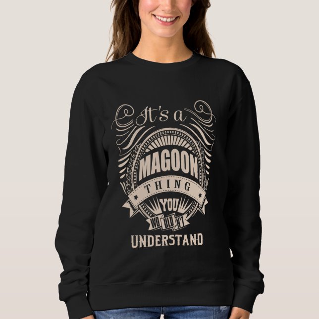 Sudadera Es cosa de MAGOON Regalos (Anverso)