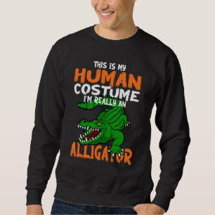 Sudadera Es Divertido Que Este Es Mi Disfraz Humano. Soy Re