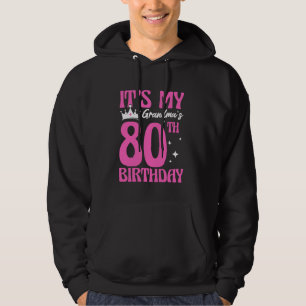 Sudadera Es el 80 cumpleaños de mi abuela 80 años Abuelo