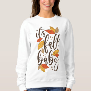 Sudadera Es el bebé otoño