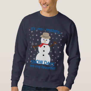 Sudadera Es el detective Snowman de now