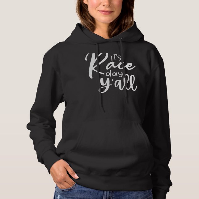 Sudadera Es el Día de la Carreras de autos (Anverso)