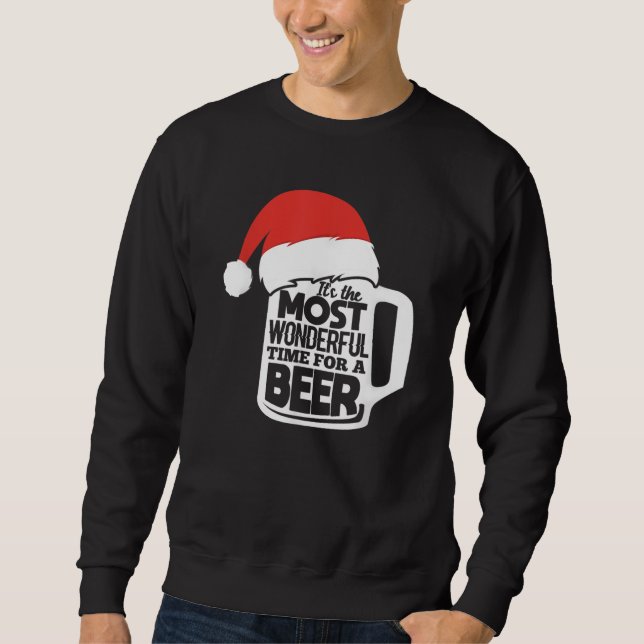 Sudadera Es El Momento Más Maravilloso Para Los Navidades D (Anverso)