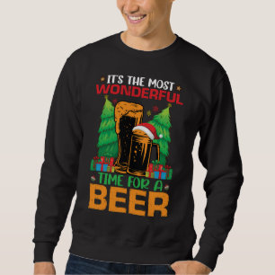 Sudadera Es el momento más maravilloso para un Santa de la