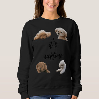 Sudadera Es El Momento Napado Para Tus Pudels De Juguetes