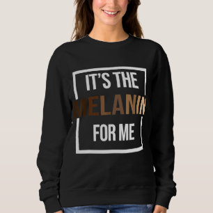 Sudadera Es el orgullo del mes de la historia negra de Mela