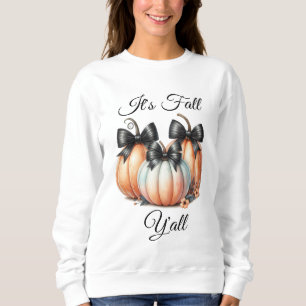 Sudadera Es el otoño y el mundo: Calabazas Pastel